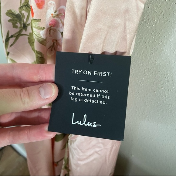 Lulu’s | NWT “Still the One” Floral Maxi Satin Strappy Dress - Picture 8 of 12